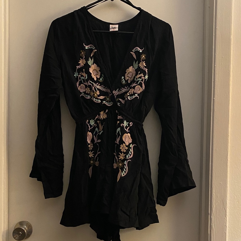 Selfie Leslie Black Romper